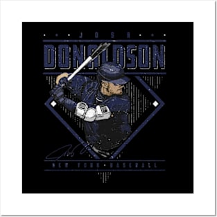 Josh Donaldson New York Y Diamond Name Posters and Art